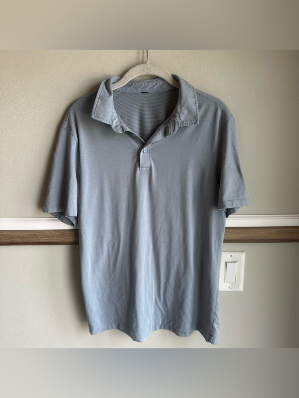 Lululemon Evolution Polo Shirt In Blue Cast​